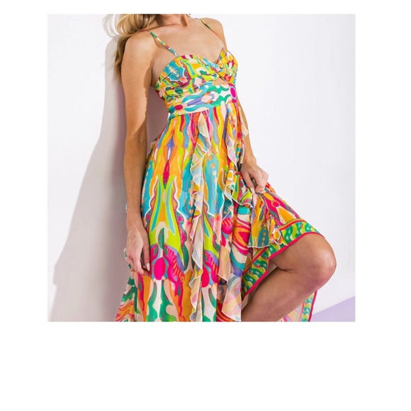 Flying Tomato Dresses & Skirts - NWT Flying Tomato “DANCE THE NIGHT AWAY”MAXI DRESS Small